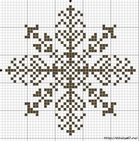 Орнаменты по клеточкам в тетради для детей