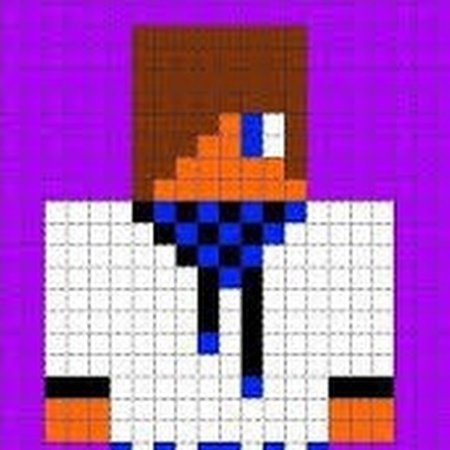 Рисование по клеточкам из МАЙНКРАФТА