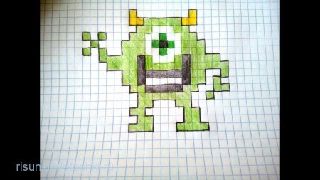 Монстрики по клеткам