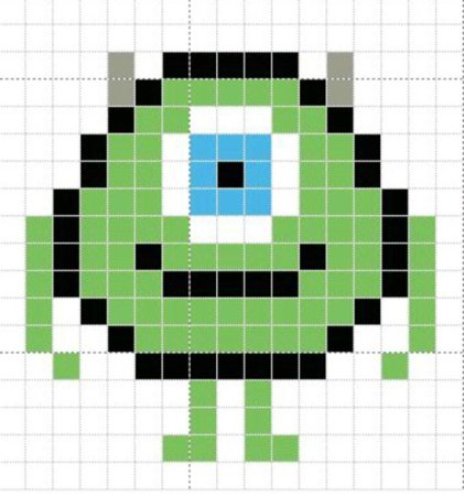 Монстрики по клеточкам