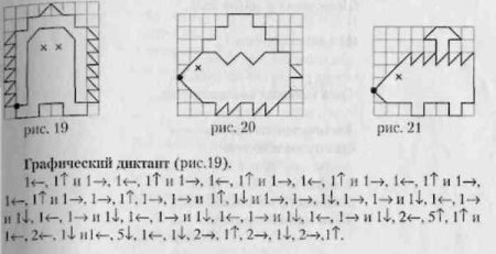 Графический диктант Ежик