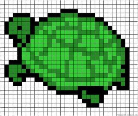 Черепаха по клеточкам