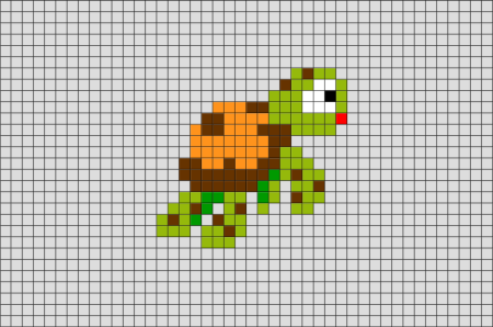 Вышивка Черепашки ниндзя