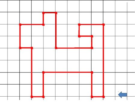 Графический диктант собачка по клеточкам для дошкольников