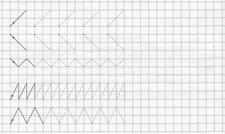 Продолжи узор для дошкольников