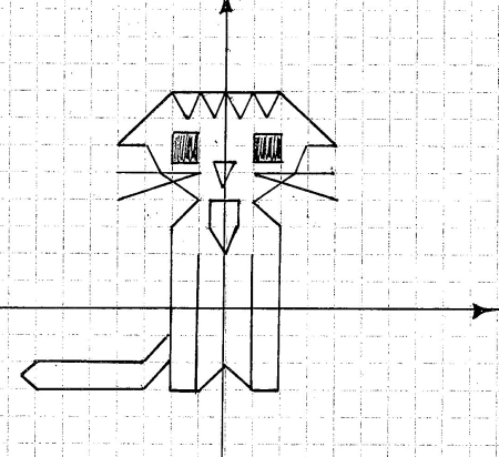 Симметричные рисунки по клеточкам