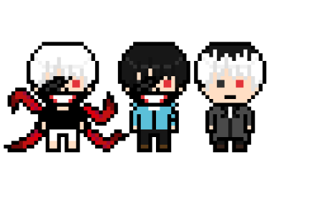 Токийский гуль пиксель