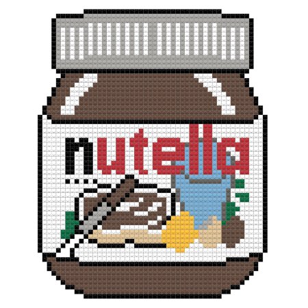 Рисунки по клеточкам тяжелые