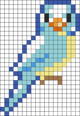 Графический диктант попугай