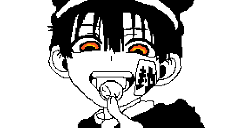 Туалетный мальчик Ханако кун пиксель