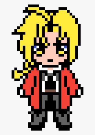 Мегуми пиксель арт