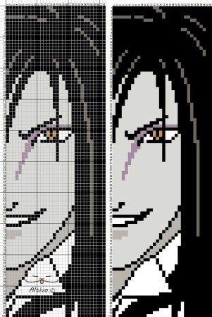 Схемы фенечек аниме