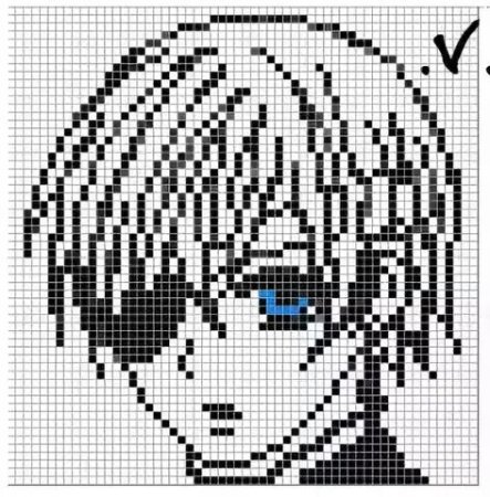 Схемы вышивки крестом аниме тёмный дворецкий