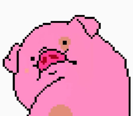 Пухля по клеточкам в тетради