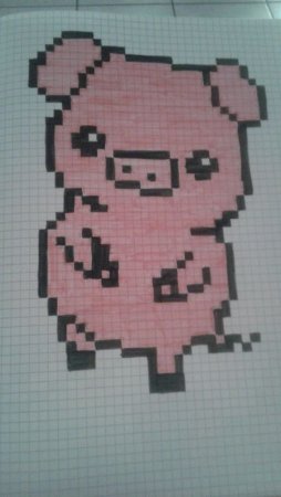 Гравити Фолз по клеточкам Мэйбл