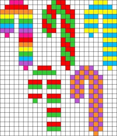 Леденец из бисера схема