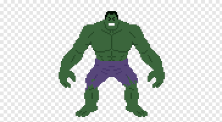 Халк пиксель арт