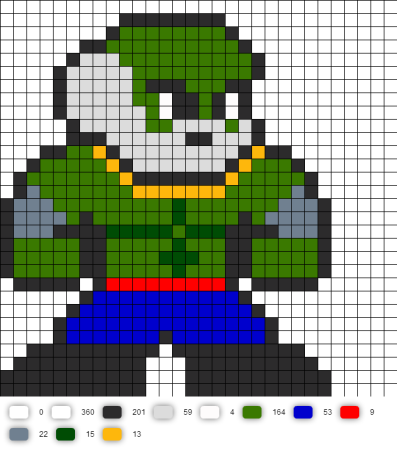 Пиксельный Халк