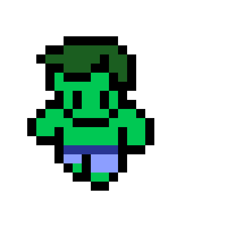 Халк пиксель арт