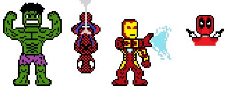 Супергерои из пикселей