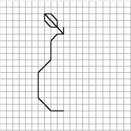 Симметричное рисование по клеточкам