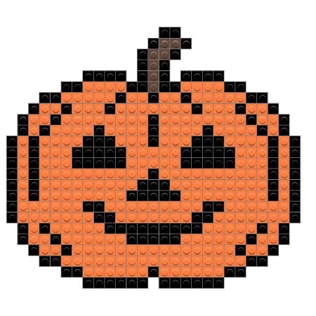 Тыква по клеткам