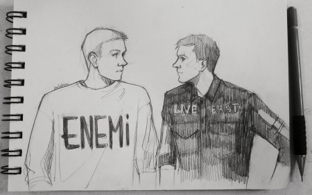 Антон Шастун рисунок