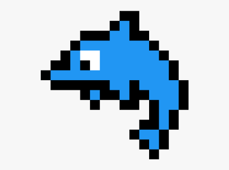 Пиксельная рыба