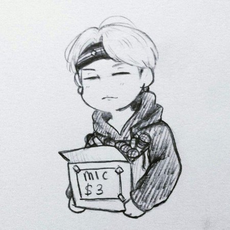 BTS крестиком