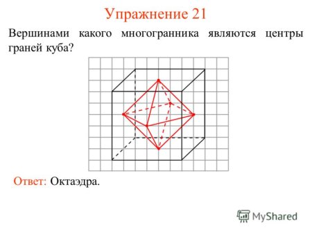 Развертка правильного икосаэдра