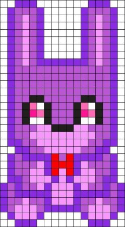 Голден Фредди по клеточкам