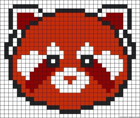 Морды животных по клеткам