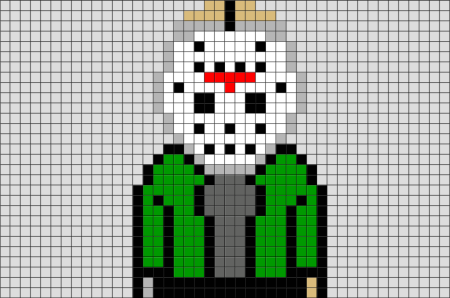 Рисование по клеточкам из игр