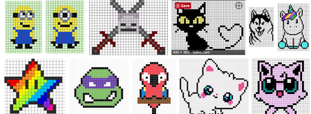 БЕНДИ по клеточкам