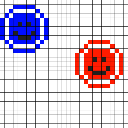 Картинки в клеточку в тетради молоко