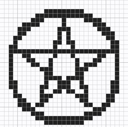 Крестик пентаграмма