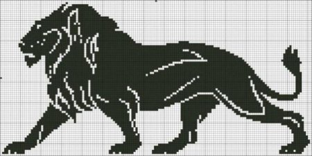 Лев филейная схема