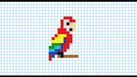 Рисунки по клеточкам