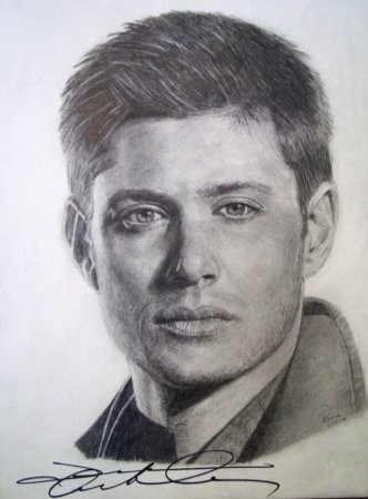 Дин Винчестер портрет