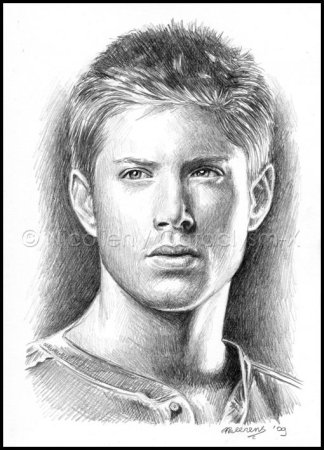 Дин Винчестер скетч