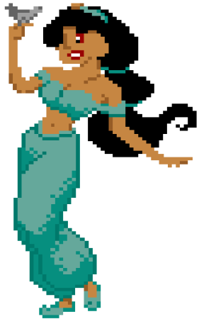 Принцессы по клеточкам