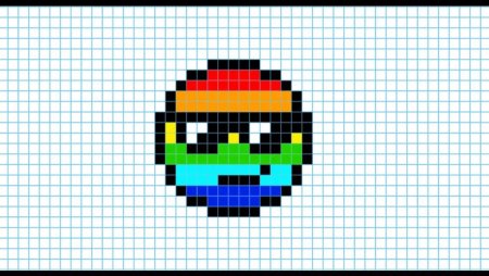 Смайлик из бисера схема