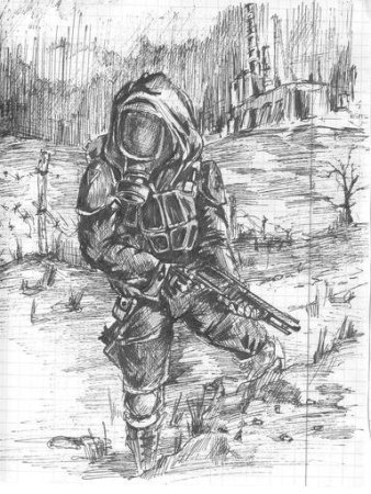 Метро 2033 рисунки