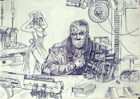 Сталкер рисунки