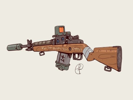 Огнестрельное оружие метро 2033