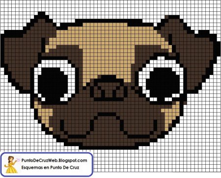 Пиксельные мопсы