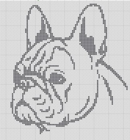 Джек Рассел терьер крючком схема