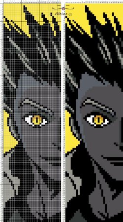 Схемы фенечек аниме