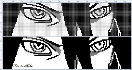 Схема фенечки Наруто