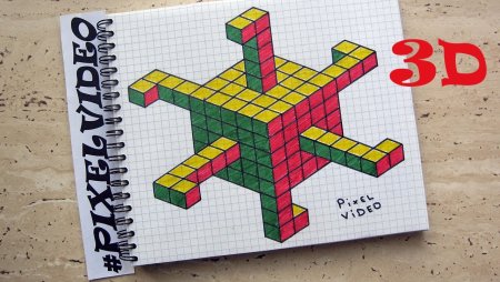 Зд рисунки по клеточкам